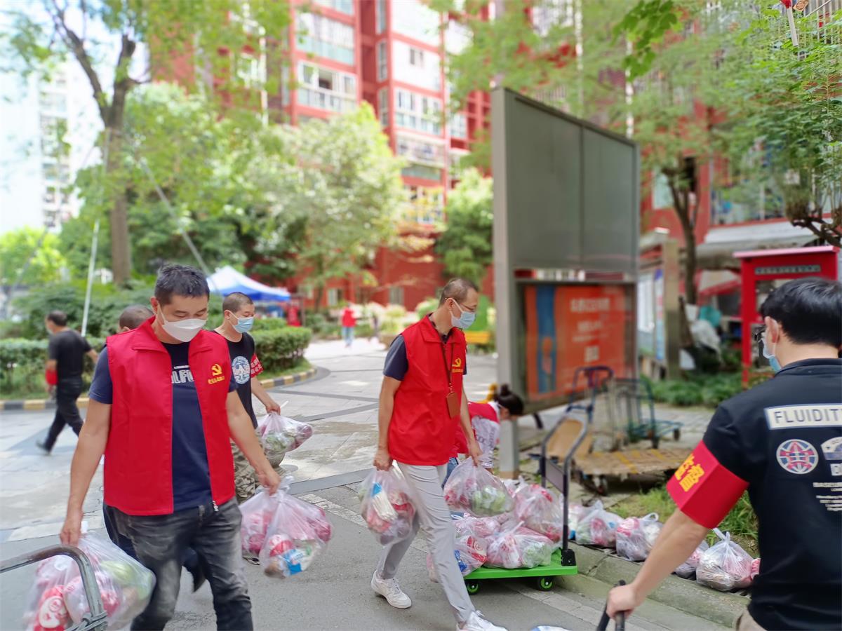 20220905党员志愿者协助社区配送物资.JPG
